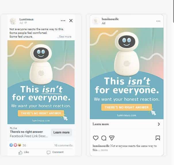 Validation ad — This isn't for everyone