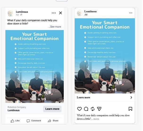 Your Smart Emotional Companion — product-education ad